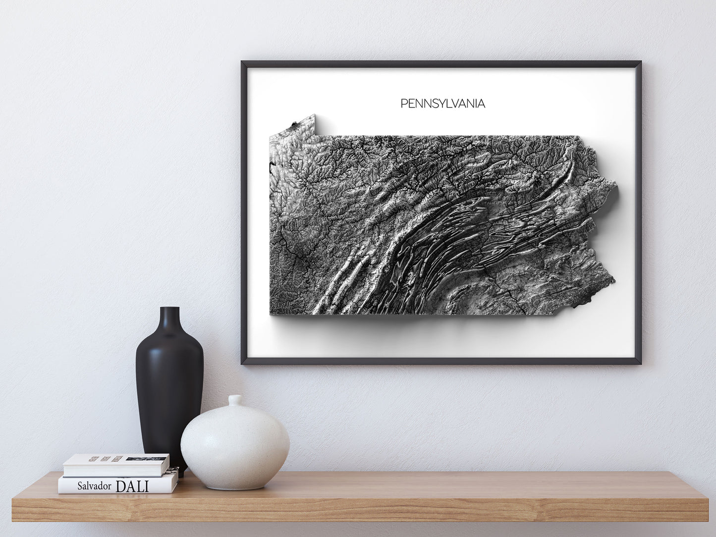 Pennsylvania Elevation Map