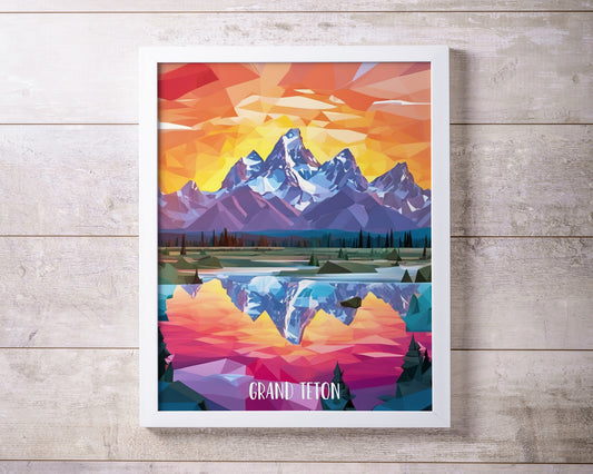 Grand Teton National Park - 8x10" Print